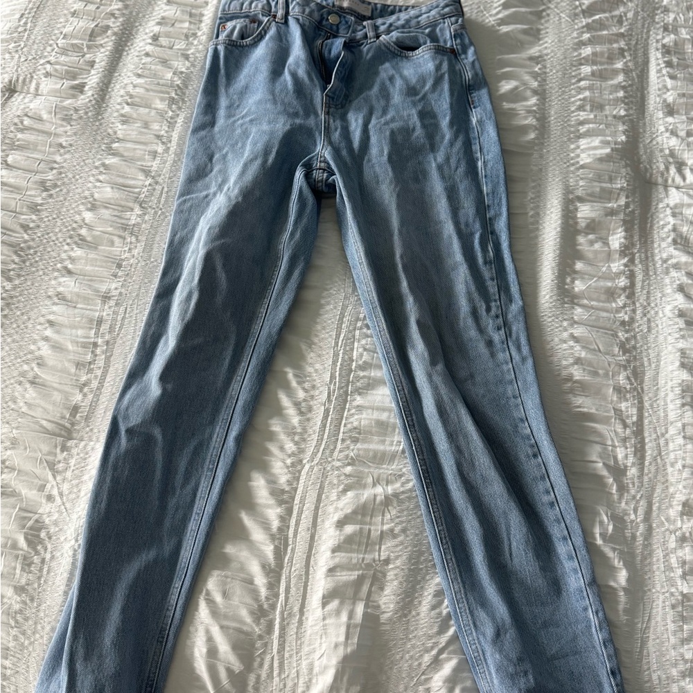 Topshop Light Blue Mom Jeans